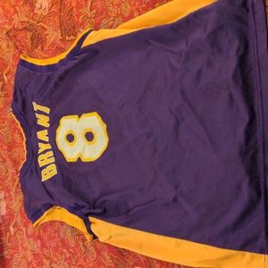 Reebok Kobe Bryant Lakers 8 jersey 90s y2k vintage